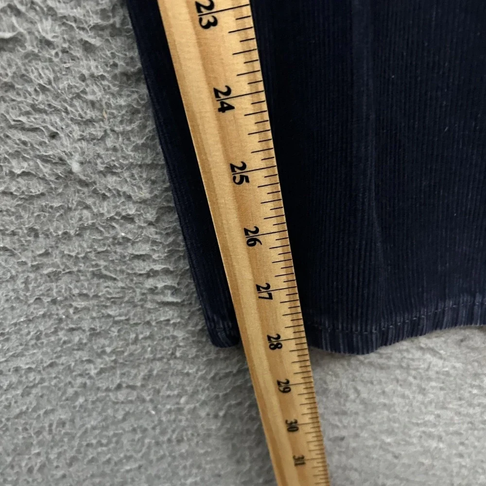 Levis Jeans Mens 33x30 Blue Corduroy‎ 502 Slim Tapered American Stretch Pants